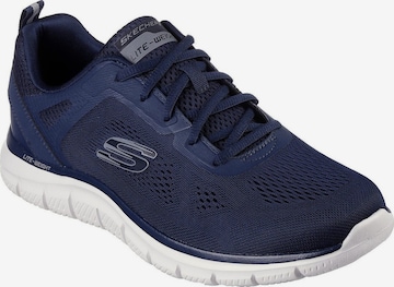 Sneaker bassa di SKECHERS in blu: frontale