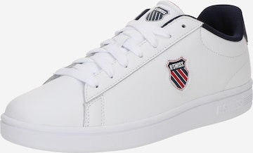 K-SWISS Sneakers laag 'Court Shield II' in Wit: voorkant