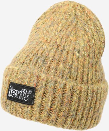 LEVI'S ® Beanie in Yellow: front