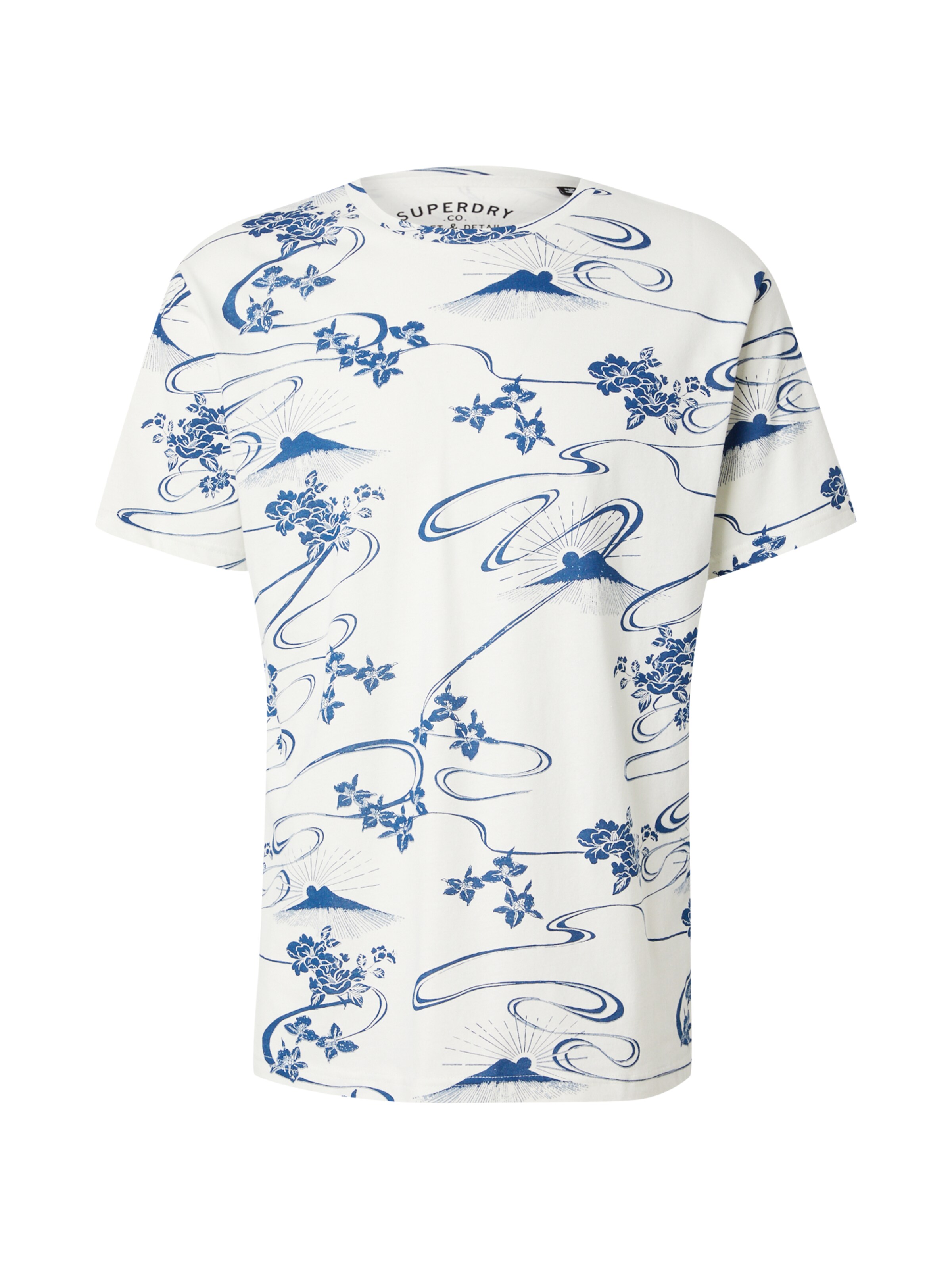 Superdry & Co Shirt 'Classic Ess' in White: front