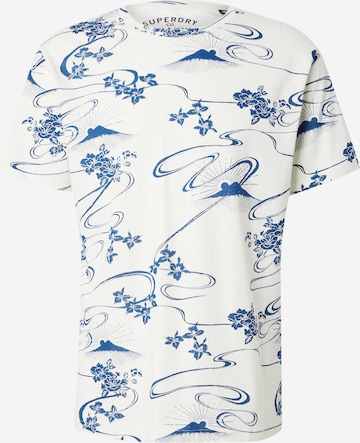 Superdry & Co Shirt 'Classic Ess' in White: front