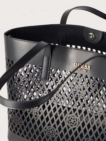 GUESS Шоппер 'Letty' в Черный