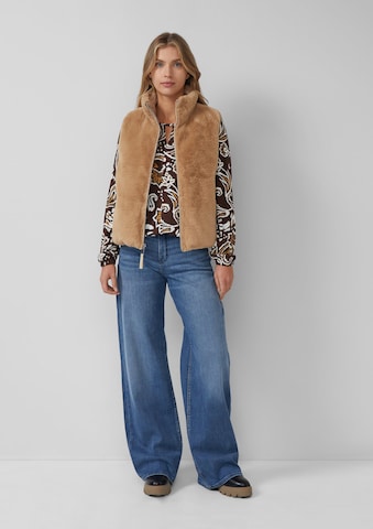 s.Oliver Blouse in Bruin