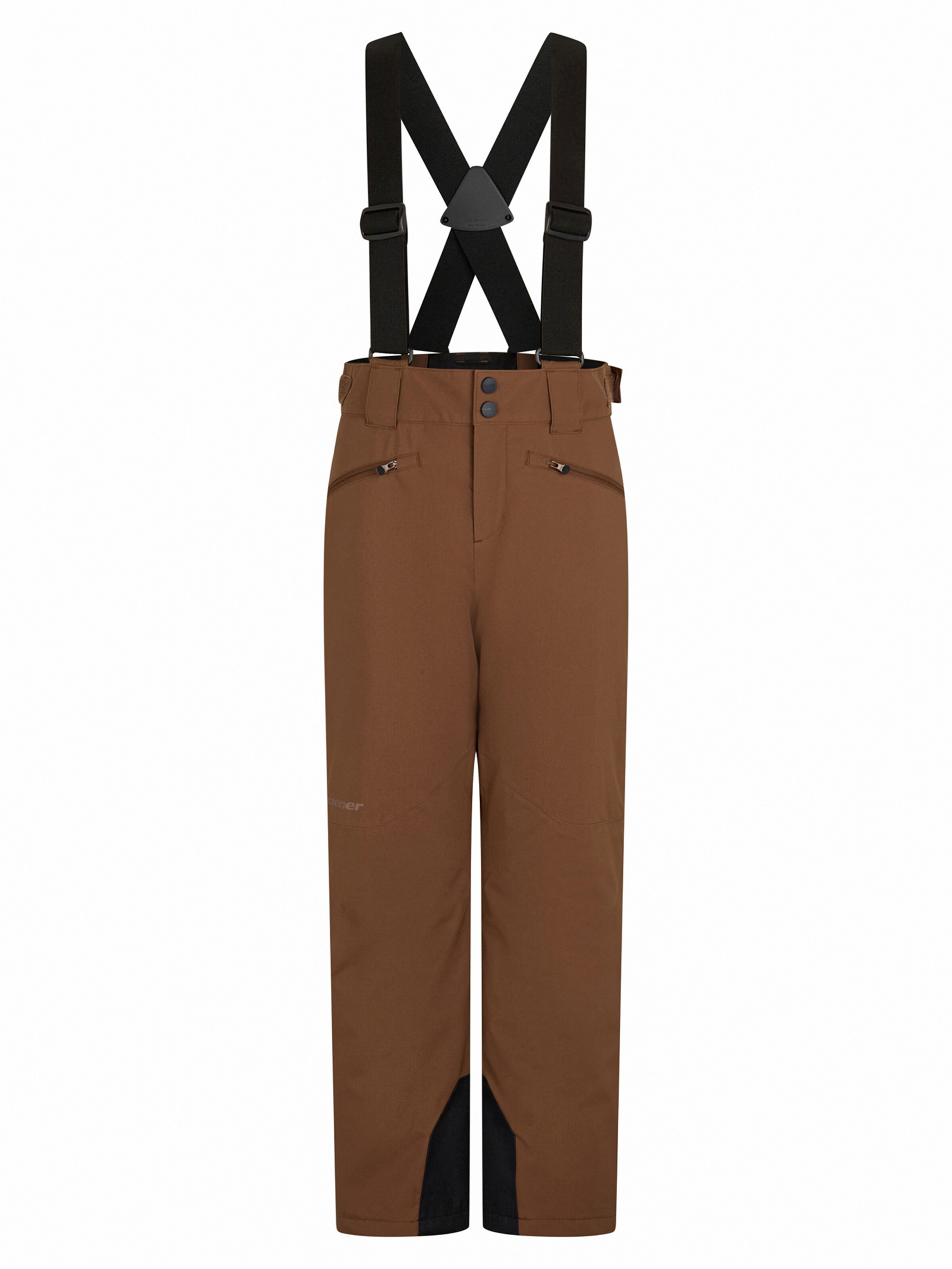 ZIENER Outdoor Pants 'AXI' in 128 in Dark brown, Item view