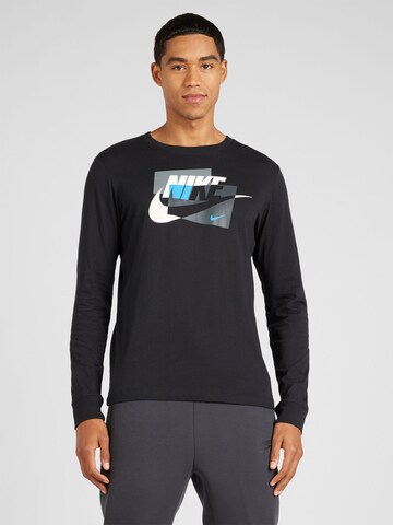 Nike Sportswear Bluser & t-shirts 'CONNECT' i sort: forside