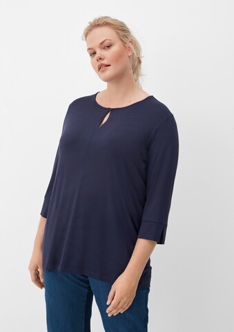 TRIANGLE Shirt in Blau: predná strana