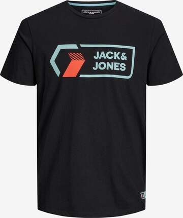 JACK & JONES Tričko 'Logan' – černá: přední strana