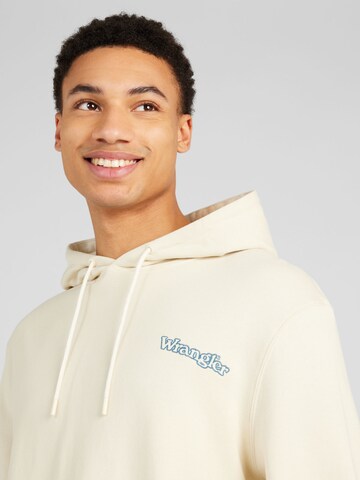 WRANGLER Sweatshirt in Beige