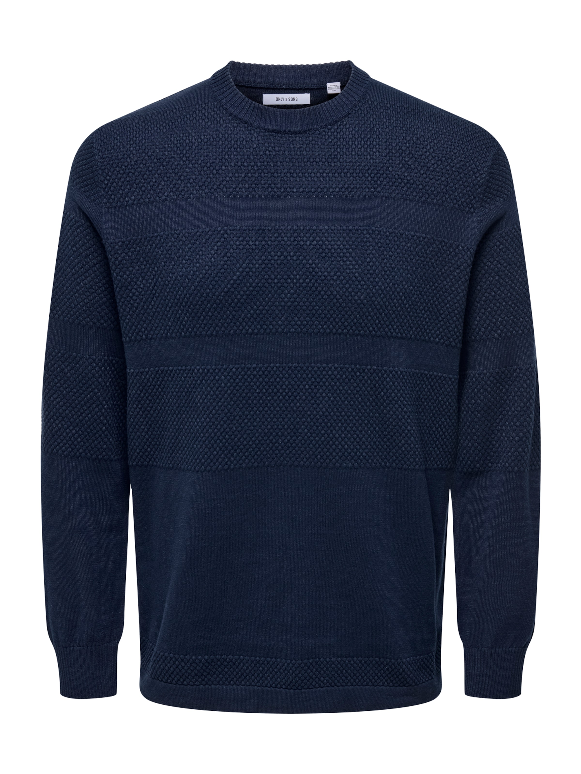 Pull-over 'ONSMALIK' Only & Sons en bleu : devant