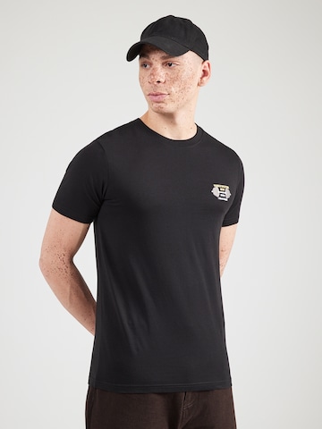 Lindbergh - Camiseta en negro: frente