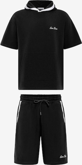 Dandalo Strój do biegania w kolorze czarny / białym, Podgląd produktu