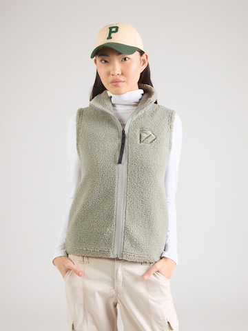 Didriksons Športen telovnik 'KIANA' | zelena barva: sprednja stran