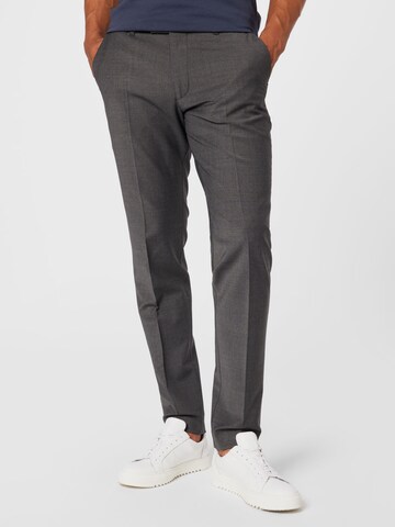 DRYKORN Regular Chino Pants 'PIET' in Grey: front