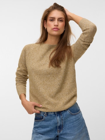 VERO MODA Sveter 'VMDoffy' - Hnedá: predná strana