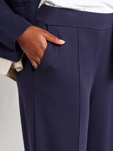 SAMOON Regular Hose in Blau