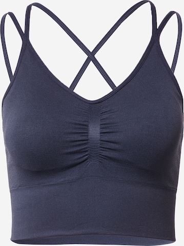 ONLY PLAY Bralette Sports Bra 'Frion' in Blue: front