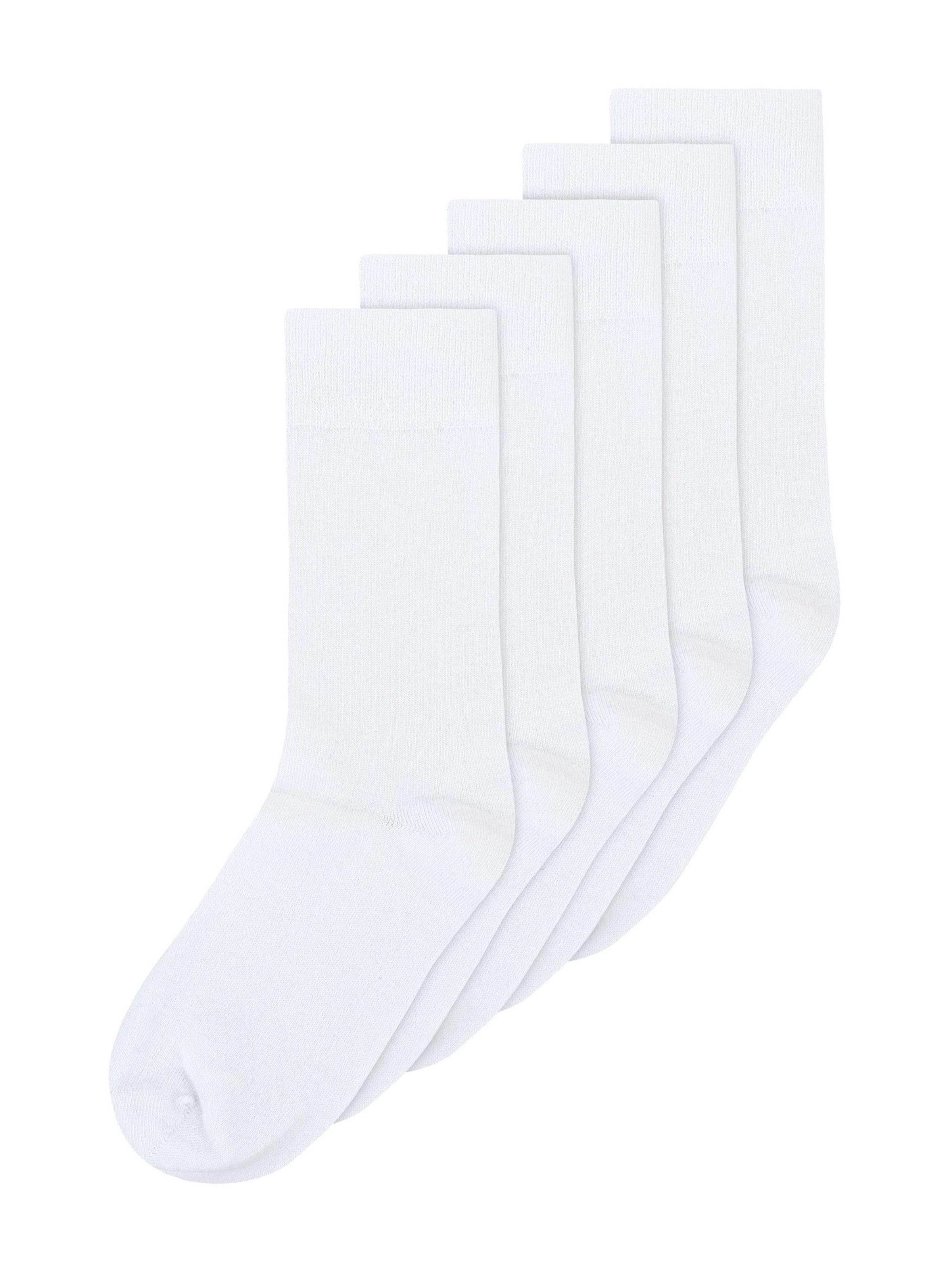Chaussettes MELA en blanc : devant