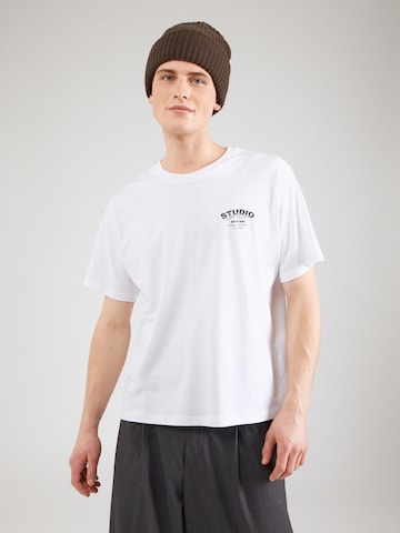 JACK & JONES Shirt 'JJYUKI' in Grey: front