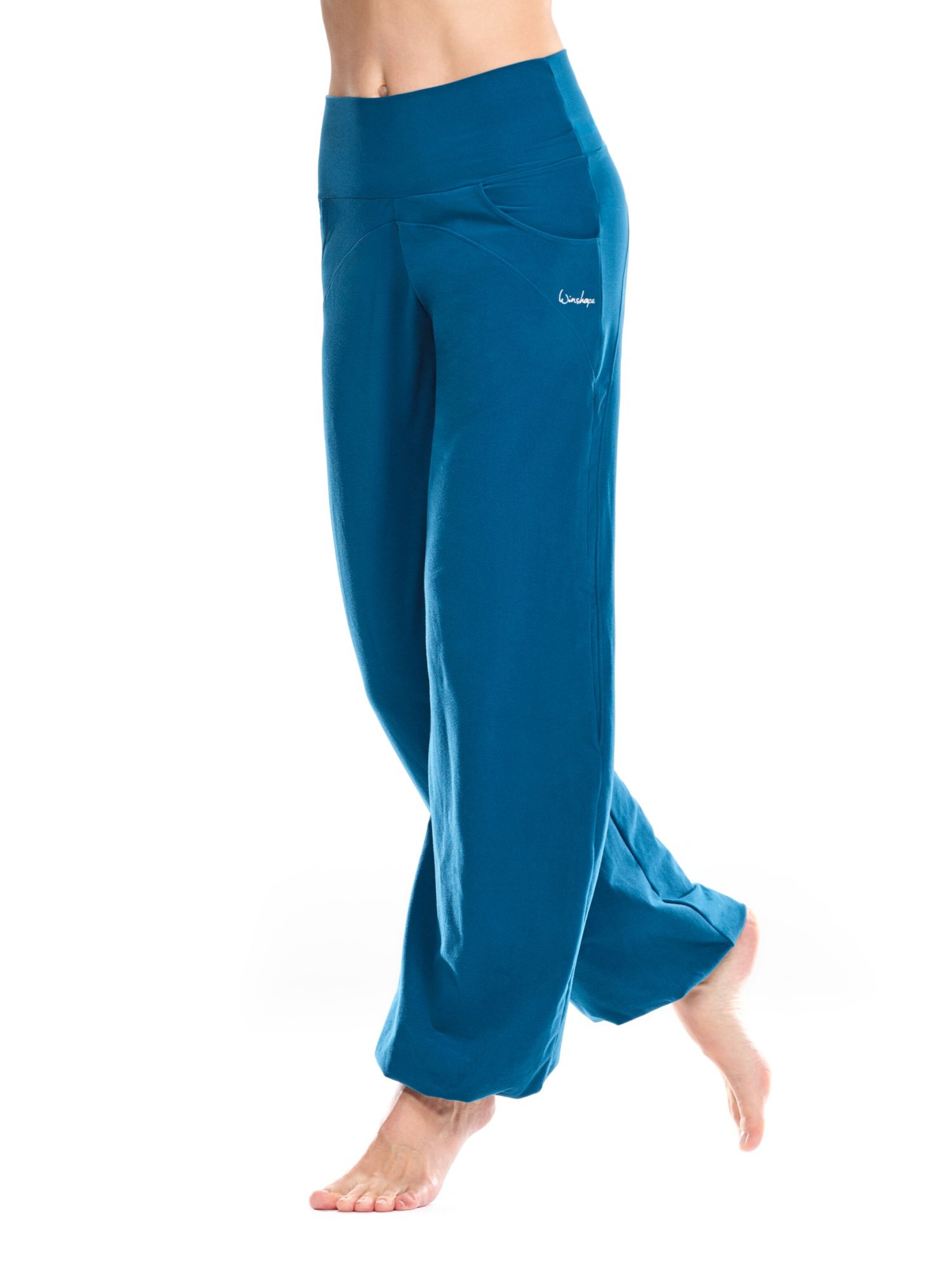 Winshape Regular Sports trousers ' CUL102LC ' in Green: front