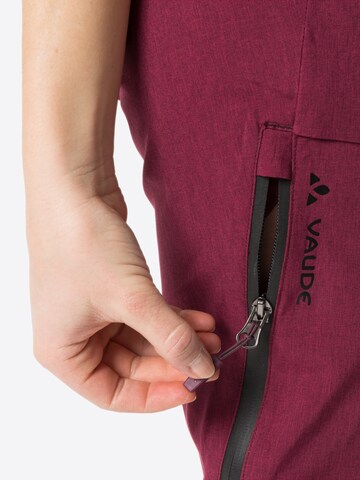 VAUDE Tapered Hose 'Yaras' in Pink