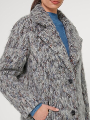 Manteau mi-saison MADELEINE en gris