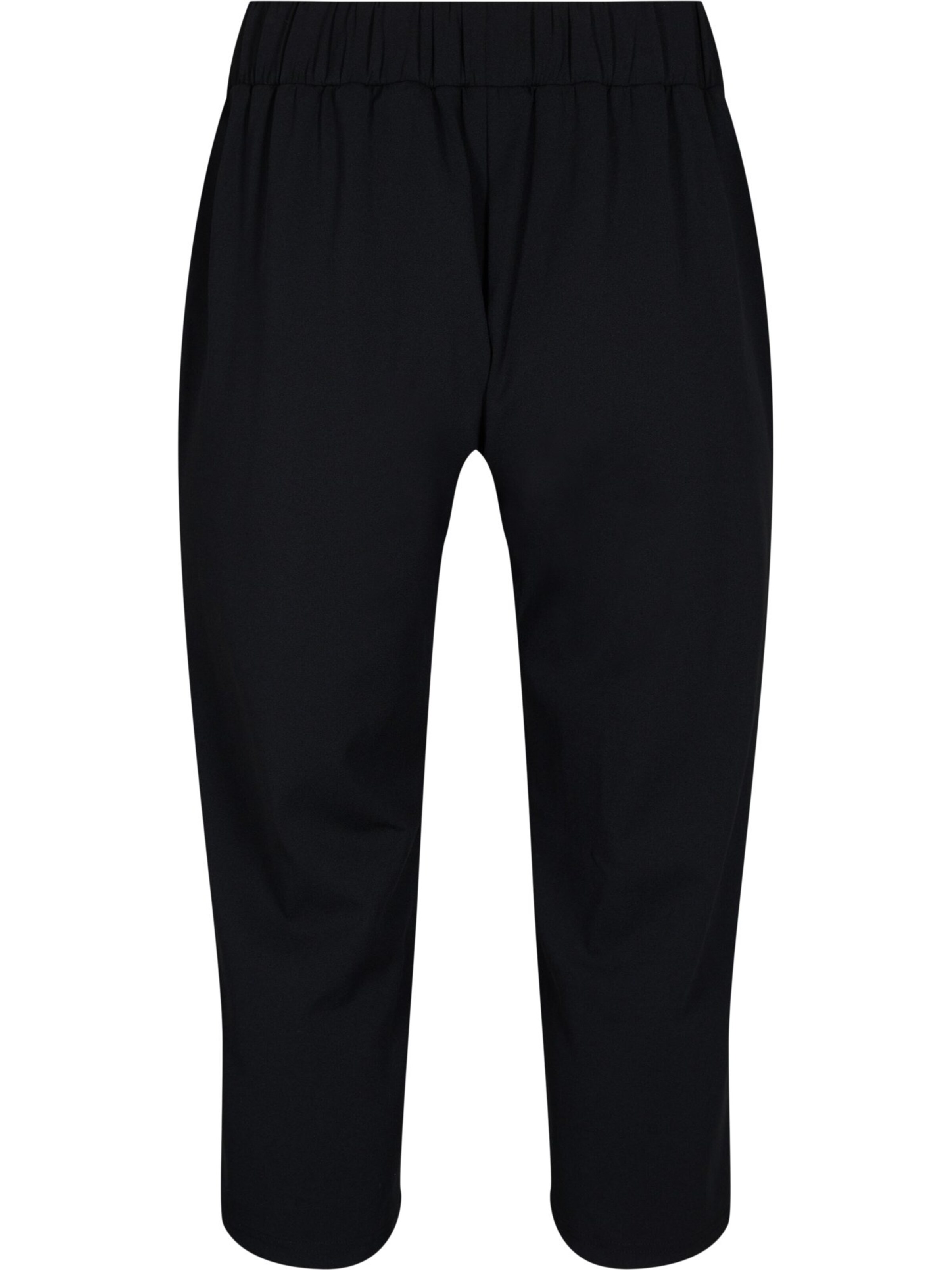 melns Zizzi Vaļīgs piegriezums Bikses