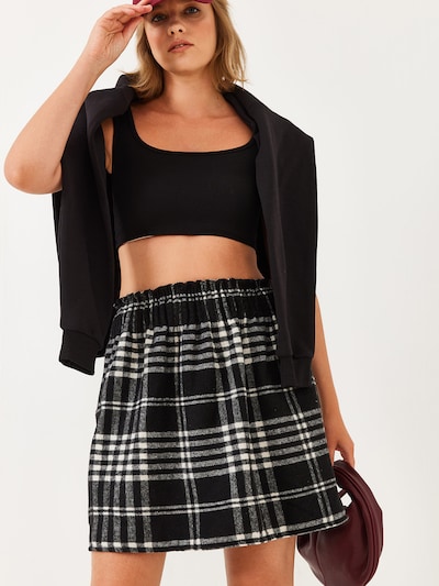 Bianco Lucci Sukňa - čierna / biela, Produkt