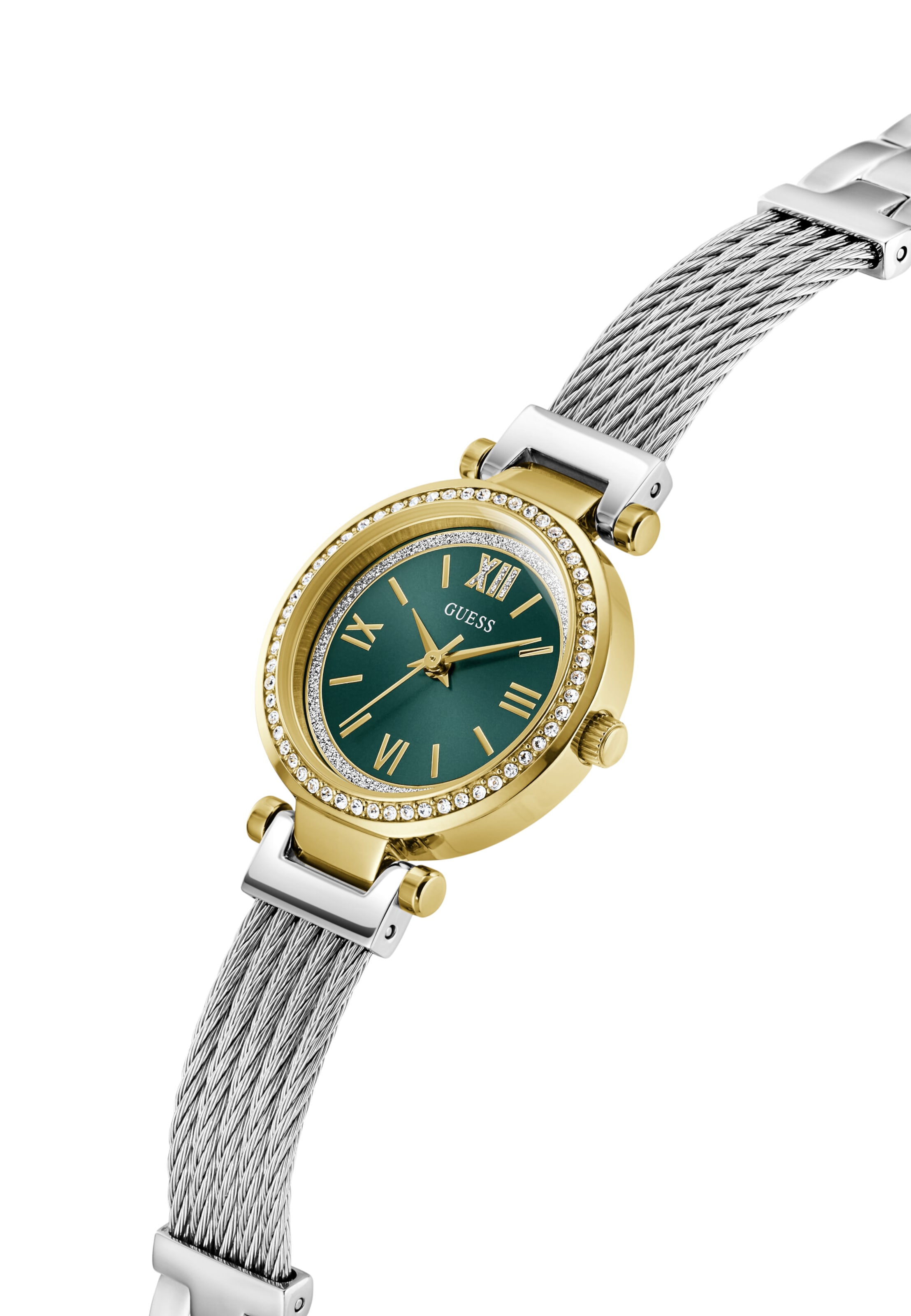 Orologio analogico 'SOHO' di GUESS in argento