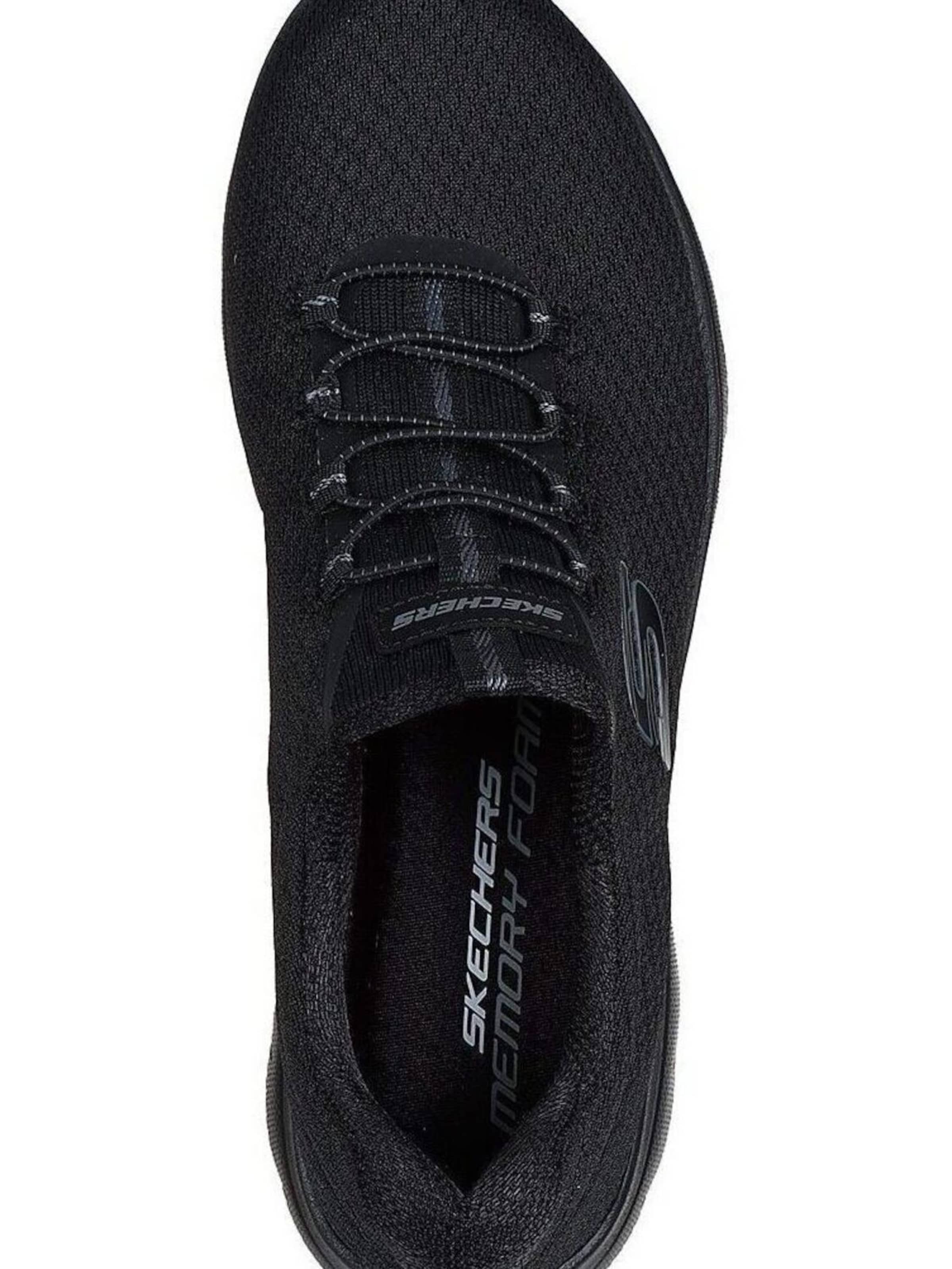 SKECHERS Sportschoen 'Summits-summer Blush' in Zwart