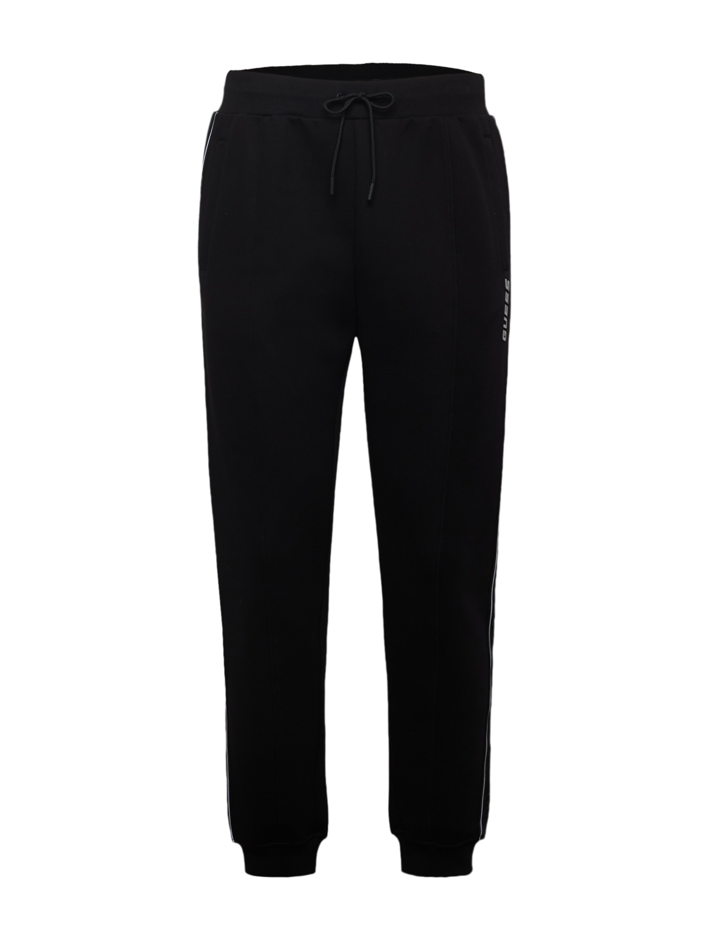 GUESS Tapered Broek 'Mickey' in Zwart: voorkant