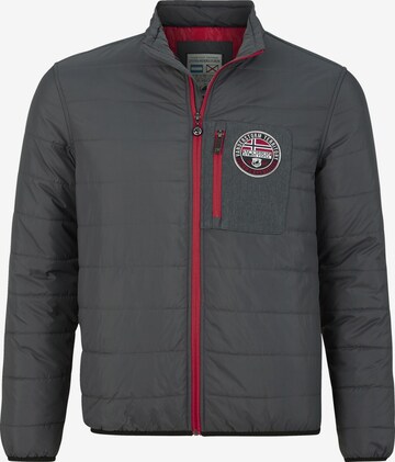 Jan Vanderstorm Between-Season Jacket 'Alfsigr' in Grey: front