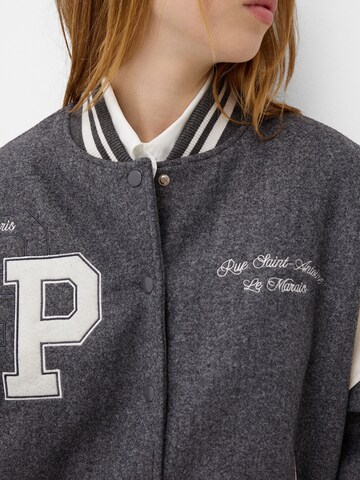 Bershka Between-season jacket in Grey