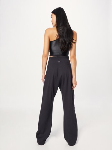 G-Star RAW Wide leg Broek 'Snow' in Zwart