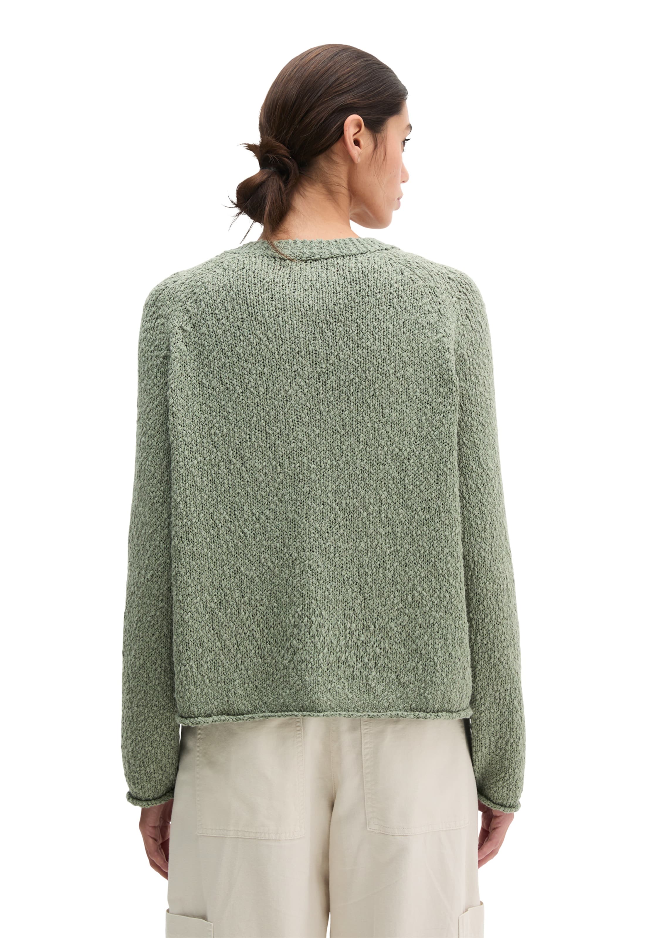 Marc O'Polo Strickjacke in Grün