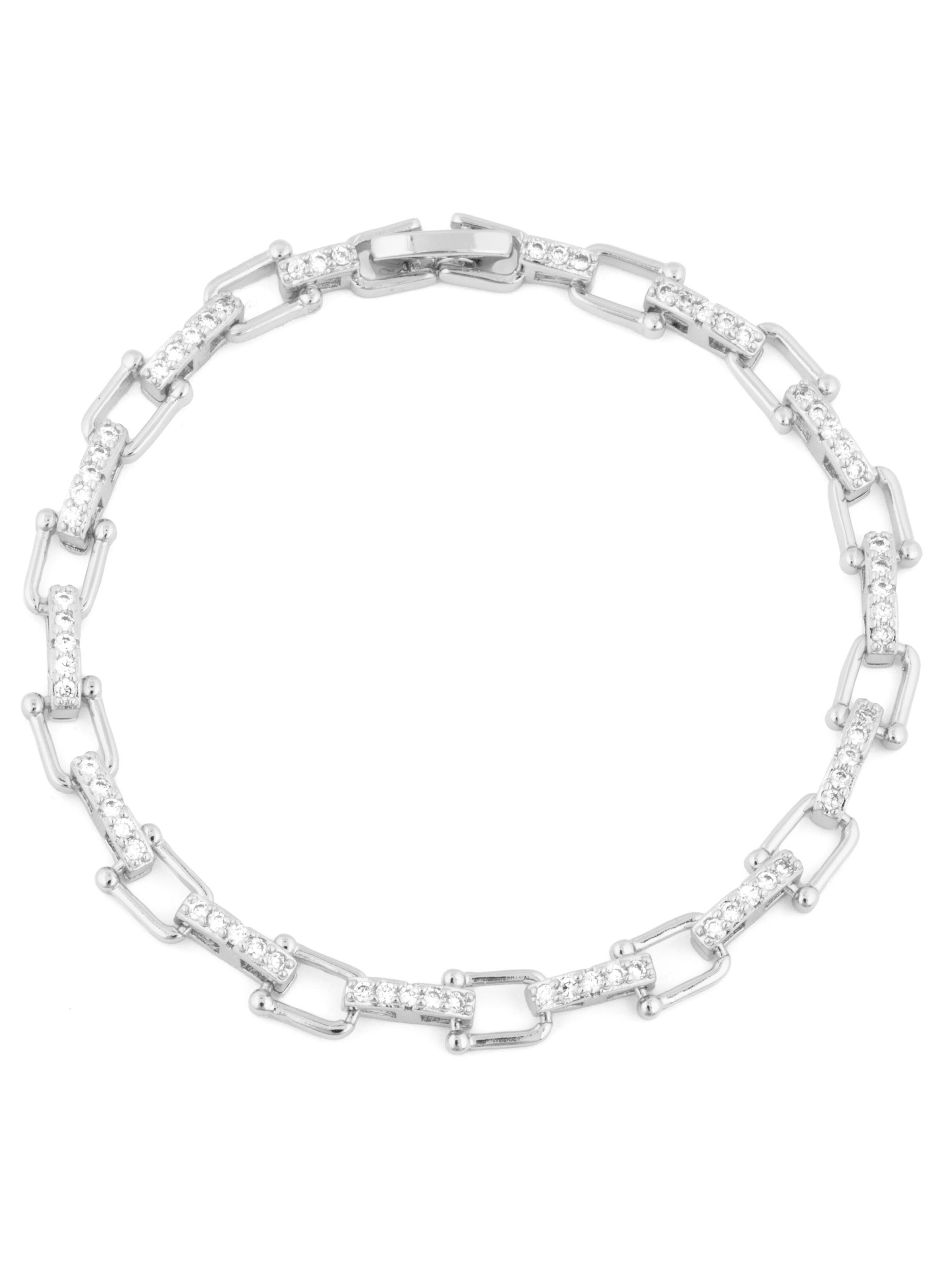 Luxenter - Pulsera 'Dordel' en plata