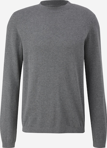 Pullover di QS in grigio: frontale