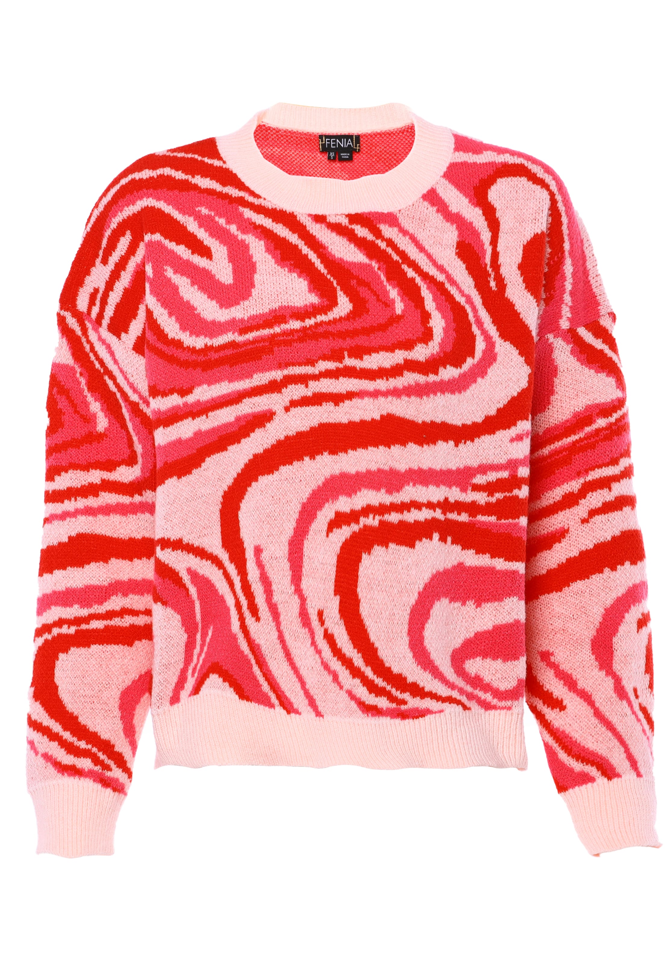 FENIA Pullover in Rot: Vorderseite