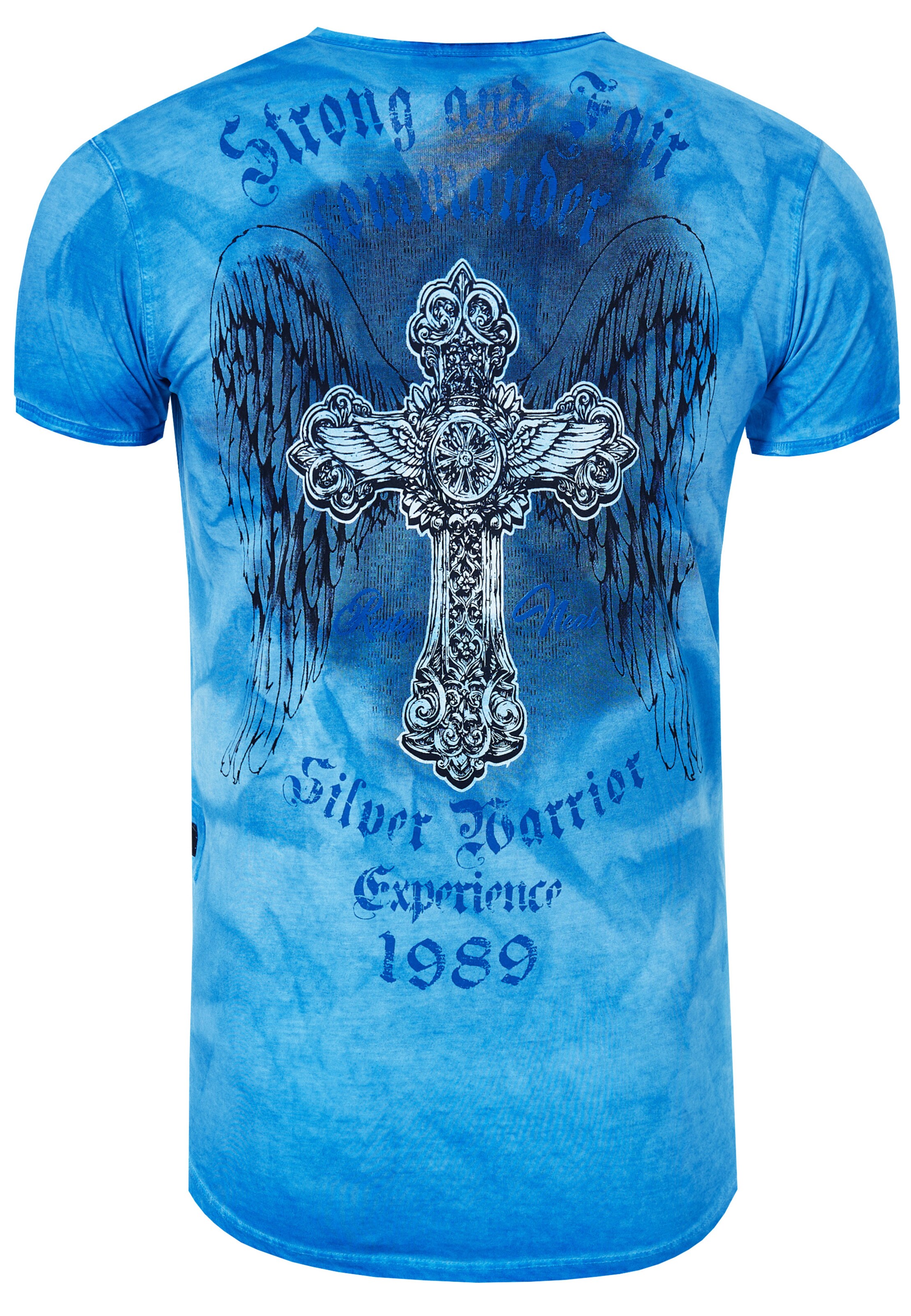 Rusty Neal T-Shirt in Blau