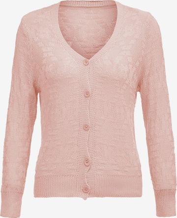 COBIE Knit Cardigan in Pink: front