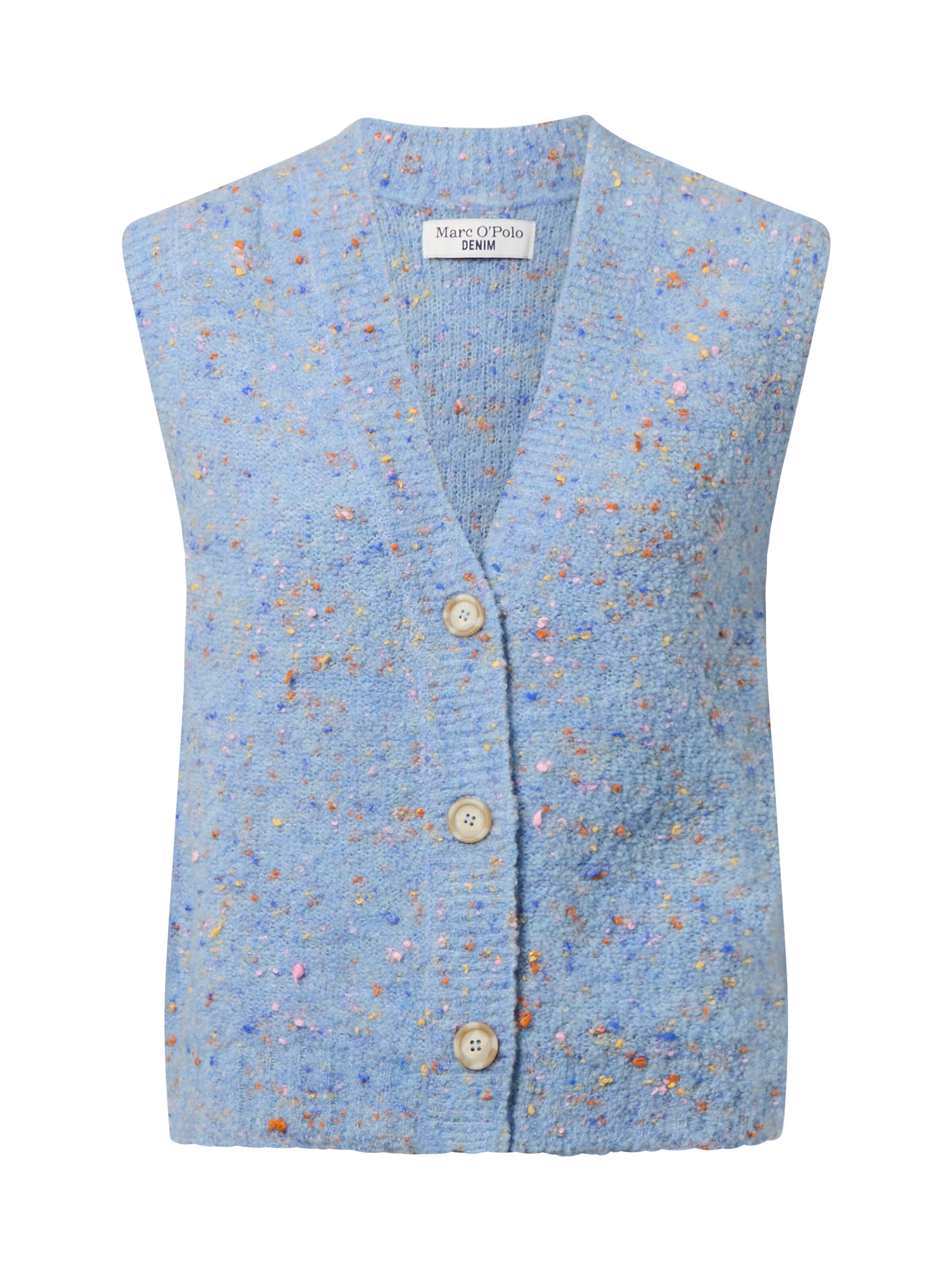 Cardigan Marc O'Polo en bleu : devant