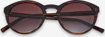 Lunettes de soleil Hummel en marron : devant