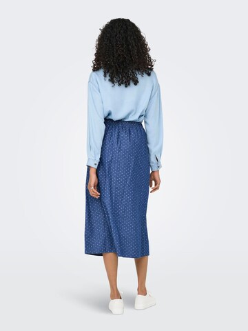 Jupe 'ONLNova' ONLY en bleu