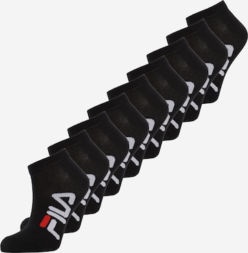 Chaussettes FILA en noir : devant