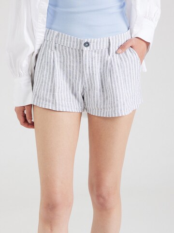 HOLLISTER Regular Veckad byxa 'LIVVY' i blå: framsida