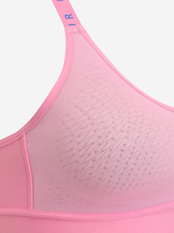 UNDER ARMOUR Bustier Sport bh 'Infinity' in Roze