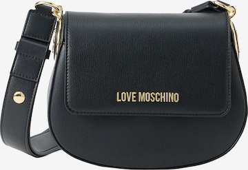 Love Moschino Schoudertas in Zwart: voorkant