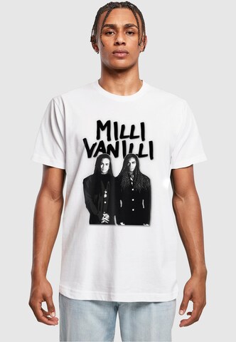 Merchcode Shirt in Wit: voorkant