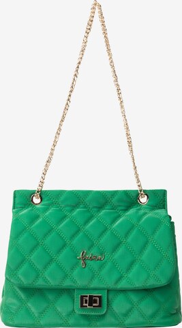 faina Shoulder bag in Green: front