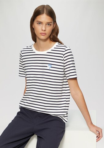 T-shirt s.Oliver en bleu : devant