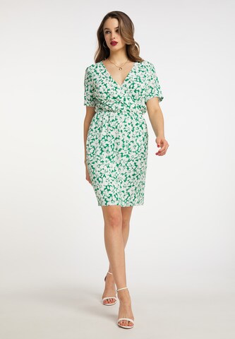 faina Summer Dress in Green